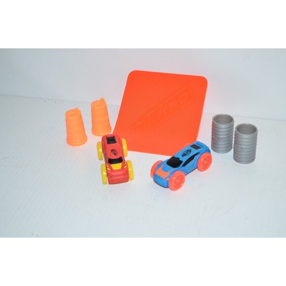 Nerf Nitro Motor Rally Foam Cars Lot  Ramp Accessories Lot Replacements - Picture 2 of 6